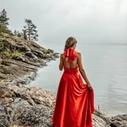 Фотосессия на фоне Ладожских шхер