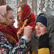 Масленица в лесу
